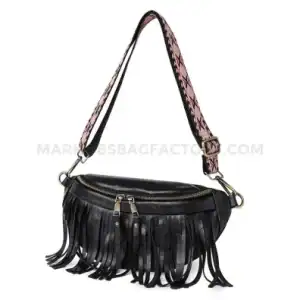 Bolso cruzado de piel suave