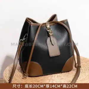 b.s. bag factory Crossbody Bucket Bag
