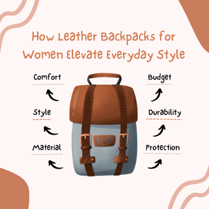 Como as mochilas de couro para mulheres elevam o estilo cotidiano