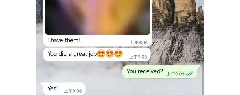 Praise from customers of customized bags 1