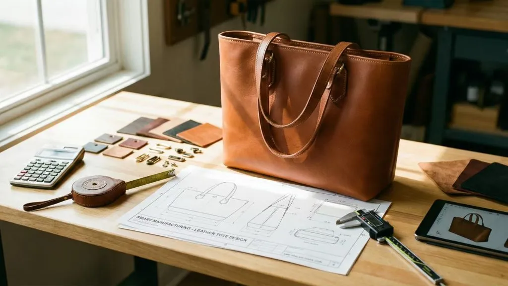 Material planning and tech pack analysis.