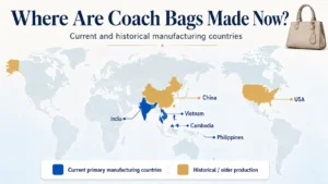Are Coach Bags Made in China, Vietnam, Cambodia or India? A Manufacturer’s Guide